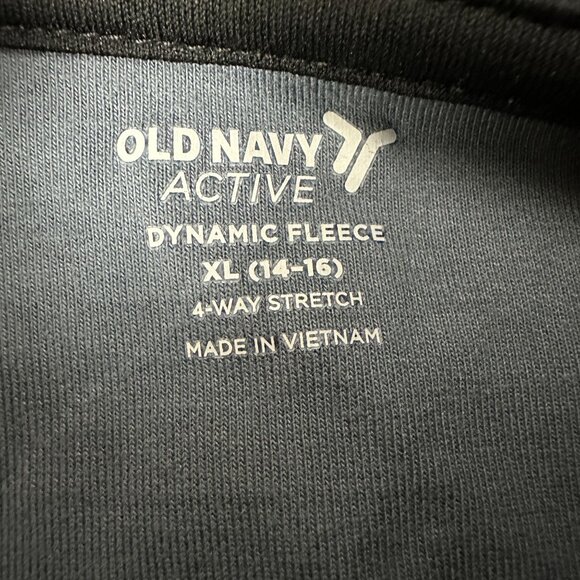 Old Navy Active Dynamic Fleece Mock Neck Pullover XL 4 Way Stretch Sweatshirt - Picture 4 of 7